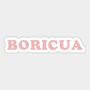 Boricua Sticker